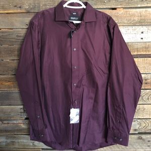 Awearness Kenneth Cole Long Sleeve Dress Shirt